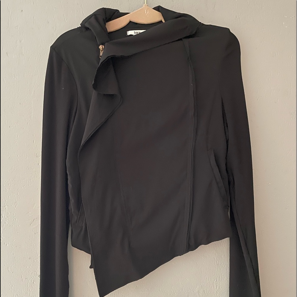 Cute Black Asymmetrical Jacket by bar lll Size L